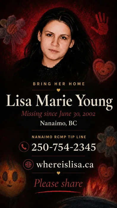 Lisa Marie Young share image, story size, nine by sixteen