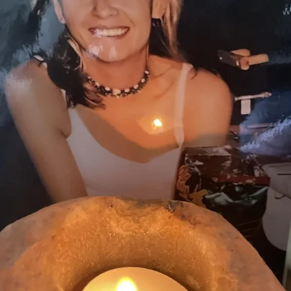 A light lit in memory of Lisa Marie Young
