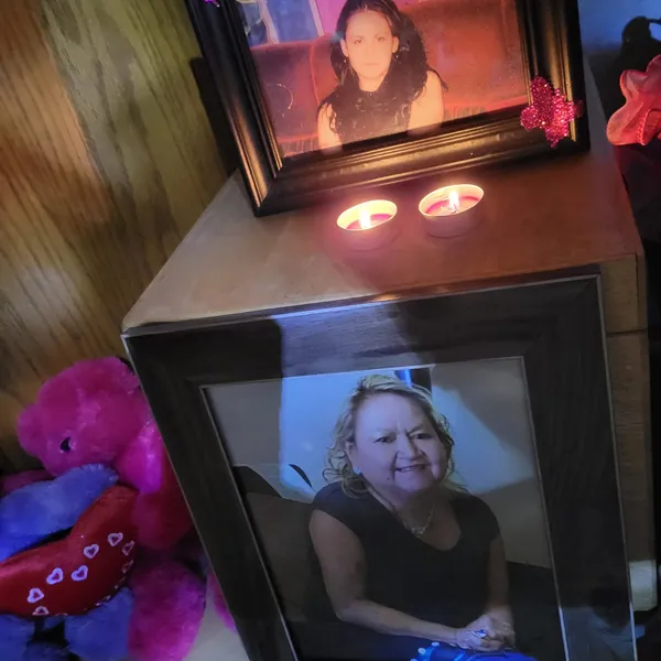 A light lit in memory of Lisa Marie Young