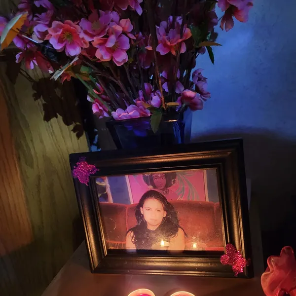 A light lit in memory of Lisa Marie Young