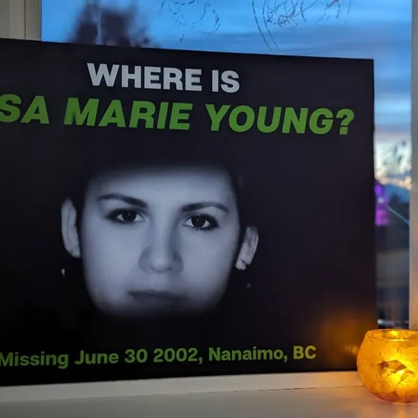 A light lit in memory of Lisa Marie Young