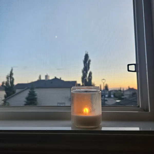 A light lit in memory of Lisa Marie Young