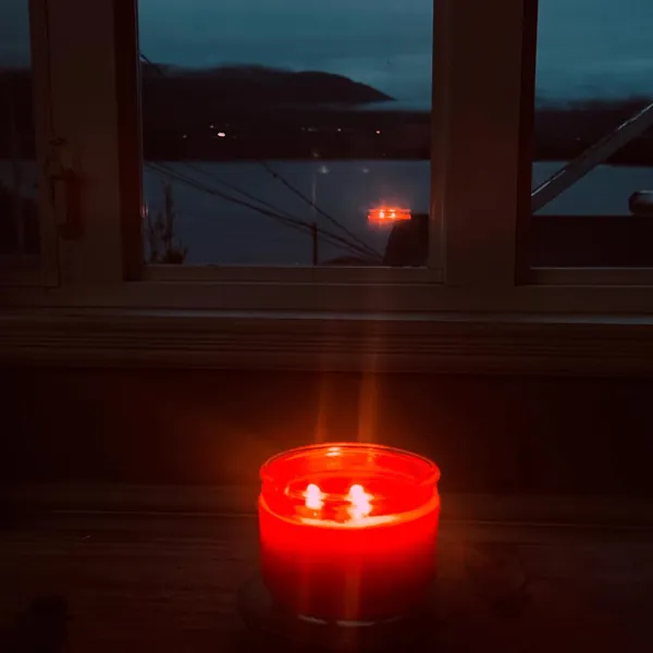 A light lit in memory of Lisa Marie Young