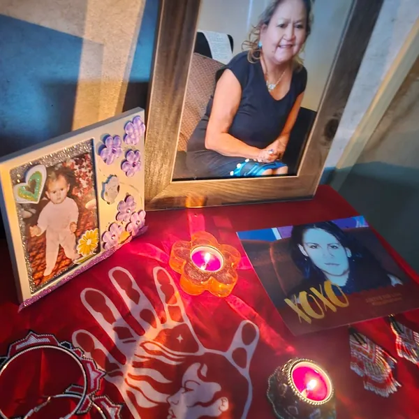 A light lit in memory of Lisa Marie Young