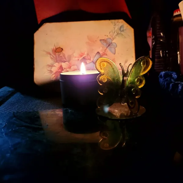 A light lit in memory of Lisa Marie Young