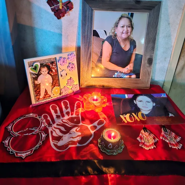 A light lit in memory of Lisa Marie Young