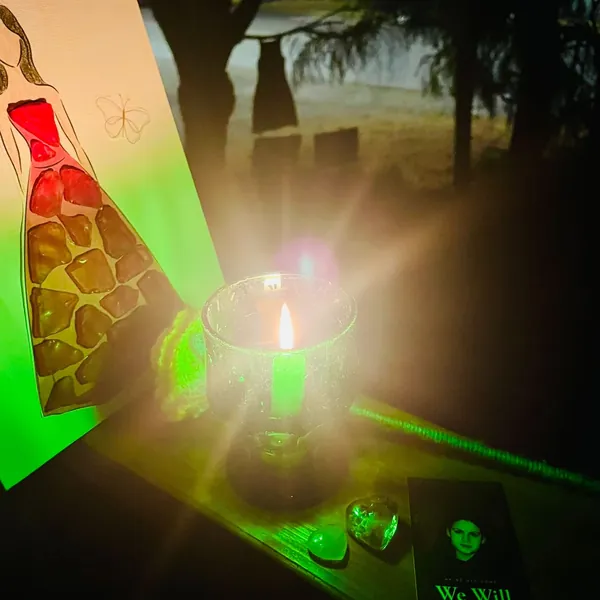 A light lit in memory of Lisa Marie Young